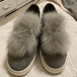 Steve Madden Esmilda Puff Ball Shoes SZ 8.5